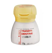 VITA VM 13 TRANSPA DENTINE - порошок для облицовки металлических каркасов, цвет 1M1, 12 г