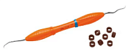 Кольца LM 5007, коричневые, LM-Dental - кодовые, для инструментов