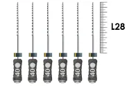H-Files Dentsply Sirona 28мм №10 (6 шт) - ручные файлы, каналорасширители