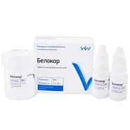 Белокор цемент (порошок 80 г + жидкость 2x20 мл).