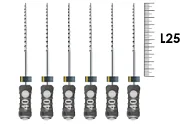H-Files Dentsply Sirona 25мм №40 (6 шт) - ручные файлы, каналорасширители