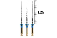 ProTaper Next 25мм X3 (3 шт), Dentsply Sirona - машинные файлы, NiTi, с переменной конусностью, стерильные, синие