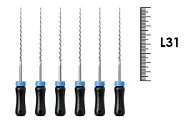 K-Reamer 31мм №40 (6 шт), Dentsply Sirona - ручные файлы, каналорасширители