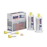 Aqium 3D MEDIUM в двойном картридже (2 х 50 мл), насадки смесительные NT желтые - 12 шт./уп.