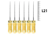 C+File 21мм №020 (6 шт), Dentsply Sirona - ручные файлы, в стерильном блистере
