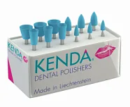 Дентальные полиры Kenda, полировальные головки,12шт (5100.012)
