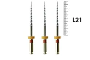 HyFlex EDM One File 21мм (3 шт), Coltene - машинные файлы, NiTi