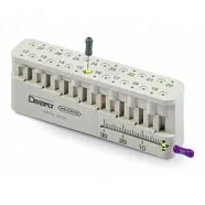 Mini-endo-block, Dentsply Sirona - аксессуары для эндодонтии, эндодонтическая линейка, пластик