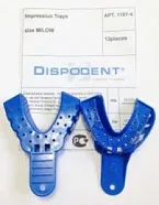Слепочные ложки Impression Trays, M/LOW, Dispodent - (1 х 12шт.)