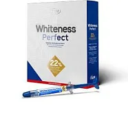 Whiteness Perfect 22% (4шпр.х3г, 2 плас., контейнер)-домашнее дневное отбеливание на основе перекиси карбамида, FGM