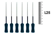 Spreaders Poldent 25мм ISO 40 (6 шт) - спредеры NITI