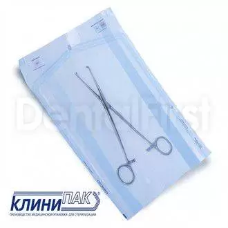 Пакеты Для Стерилизации Со Складкой (Бумага/Пленка) (500 Шт.
